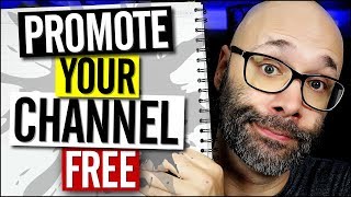 How to Promote Your YouTube Channel  5 Free Ways [upl. by Anoj]