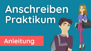 ✅ Anschreiben Schülerpraktikum mit Beispiel [upl. by Tlihcox135]