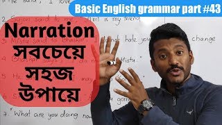 Narration is soo easy Direct speechindirect speech Basic English grammar part43 [upl. by Alisa]