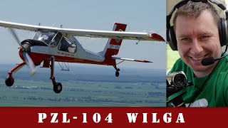 PZL104 Wilga  w końcu się udało ZabytkiNieba [upl. by Akeihsal977]