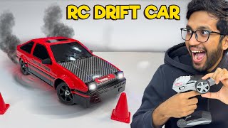 TESTING SMALLEST RC CAR DRIFTING [upl. by Arraeic]