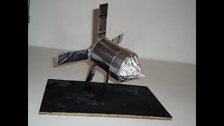 Satelite Artificial maqueta [upl. by Aduh]