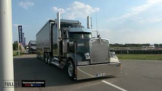 Best of American Trucks  Peterbilt Mack Freightliner Kenworth Compilation Sound [upl. by Aetnuahs744]