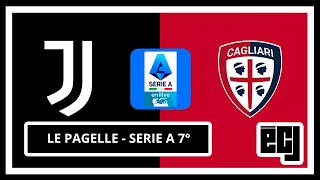 PAGELLE JUVENTUS  CAGLIARI  É CRISI SERIE A JUVE [upl. by Donavon]