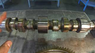 Performing a Visual Inspection of Camshaft [upl. by Gladstone93]