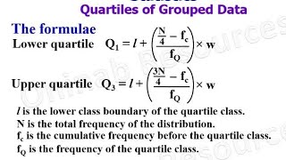 Statistics Quartiles of Grouped Data [upl. by Hoisch]