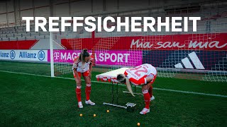 „Treffsicherheitquot  FCBFrauen Challenge [upl. by Arten]