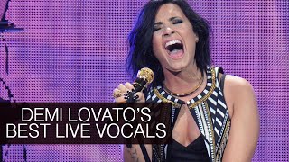 Demi Lovatos Best Live Vocals [upl. by Haeluj]