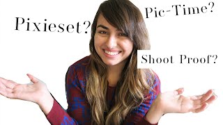 Pixieset VS Shoot Proof VS PicTime  Best Client Gallery [upl. by Aleac]