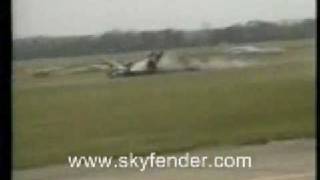 P38 Lightning Crash at Duxford Airshow [upl. by Margarita]