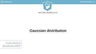 R Tutorial Gaussian distribution [upl. by Aneekal]