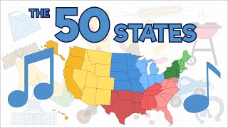 50 States and Capitals Song [upl. by Oiretule7]