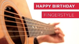 Tobias Rauscher  Happy Birthday Percussive Fingerstyle Version [upl. by Wicks]