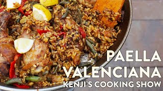 Paella Valenciana  Kenjis Cooking Show [upl. by Aneloj782]