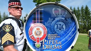 OPP Commissioners Own Pipes amp Drums [upl. by Desmund]