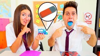 5 SCHERZI DA FARE A SCUOLA Back To School Prank [upl. by Vivianne]