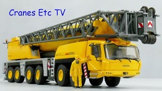 Conrad Grove GMK6300L Mobile Crane by Cranes Etc TV [upl. by Enneirda]