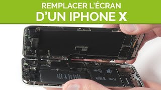 Remplacer lécran de son iPhone X by SOSav [upl. by Ylrebma]