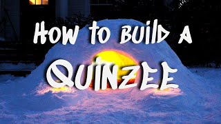 How to Build a Quinzee [upl. by Litsyrk]