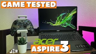 ACER ASPIRE 3  10 GAMES TESTED  Intel i3 1005G1 UHD Graphics [upl. by Avehs]