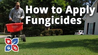 Do My Own Lawn Care  How to Apply Fungicides  Ep17 [upl. by Zaragoza]