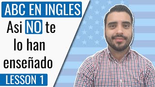 ✅ El ABECEDARIO EN INGLES como NADIE te lo ha EXPLICADO 😱  TIPS para Aprender FACIL 😎 🤩 🥳 [upl. by Eleahcim]