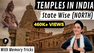 Temples in India  North India  Indian Art amp Culture  Memory Tricks by Maam Richa  Lecture 1 [upl. by Stein]