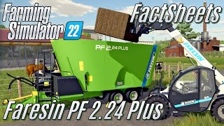 LS22 FactSheet Futtermischer Faresin PF 224 Plus [upl. by Burt]