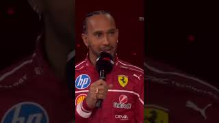 In case you missed Lewis Hamiltons first public appearance in RED 🔥🇮🇹🏎 [upl. by Clapper21]