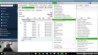 QuickBooks Desktop Accountant Batch Reclassify Transactions [upl. by Annaek619]