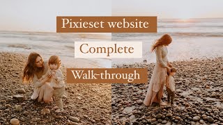 Pixieset website  galleries walkthrough [upl. by Meil]