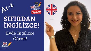 Başlangıç Seviyesi İngilizce DERS 1  Evde İngilizce Öğren [upl. by Ranjiv]