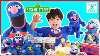 Grover Sesame Street Toys Collection [upl. by Adnirolc330]