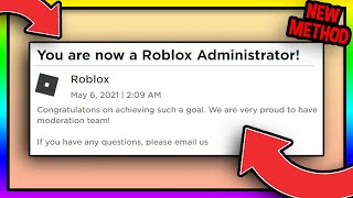 How to BECOME ADMIN in Roblox  2021 Tutorial [upl. by Shue]