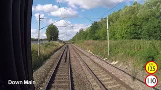 West Coast Main Line Drivers Eye View Crewe to Liverpool Lime Street [upl. by Othe]