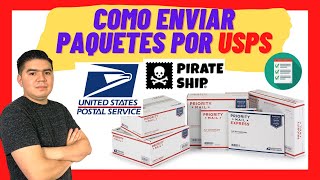 CÓMO ENVIAR PAQUETES POR USPS FACIL Y RAPIDO Y ECONOMICO Ahorra DINERO y TIEMPO en tus ENVÍOS [upl. by Acinoj]