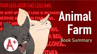 Animal Farm  Book Summary [upl. by Ecirahs657]