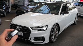 2021 Audi S6 Avant TDI 344hp  Sound amp Visual Review [upl. by Lashoh899]