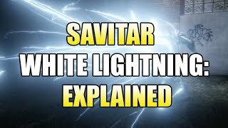 Savitar White Lightning Explained [upl. by Jandel]