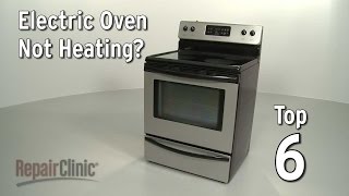 Electric Oven Won’t Heat — Electric Range Troubleshooting [upl. by Ymorej176]