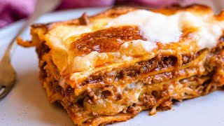 Lasagne al Forno Italian Beef Lasagna [upl. by Ahtael845]