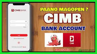 How to Open CIMB Bank Account Online  Paano mag open sa CIMB [upl. by Anait]