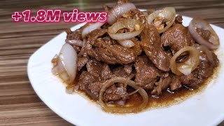 BEEF STEAK  HOW TO COOK BEEF STEAK  BEEF STEAK RECIPE  AMY GUEVARRA [upl. by Katrina593]