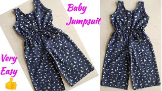 Stylish Baby JumpsuitDungaree Dress Cutting and Stitching [upl. by Akemor]