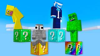 Ultimate ONE LUCKY BLOCK Battle in Minecraft [upl. by Philana]