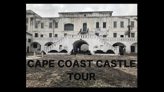 Cape Coast Castle HD Tour [upl. by Ecnaiva]