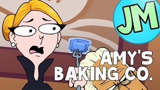 Crazy Amys Baking Company Kitchen Nightmares Parody  Jaxamoto [upl. by Nylarahs]