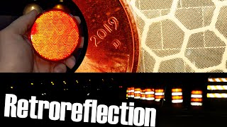 Retroreflectors theyre everywhere and they cheat physics sort of [upl. by Htabazile]