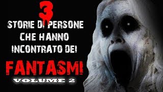 3 Storie di persone che hanno incontrato dei fantasmi  Horror Maniaci [upl. by Claribel]