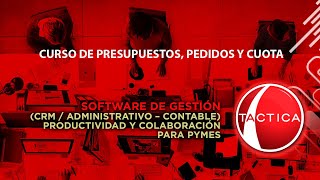 Curso de presupuestos pedidos y cuota  mayo 2020 [upl. by Edmea]